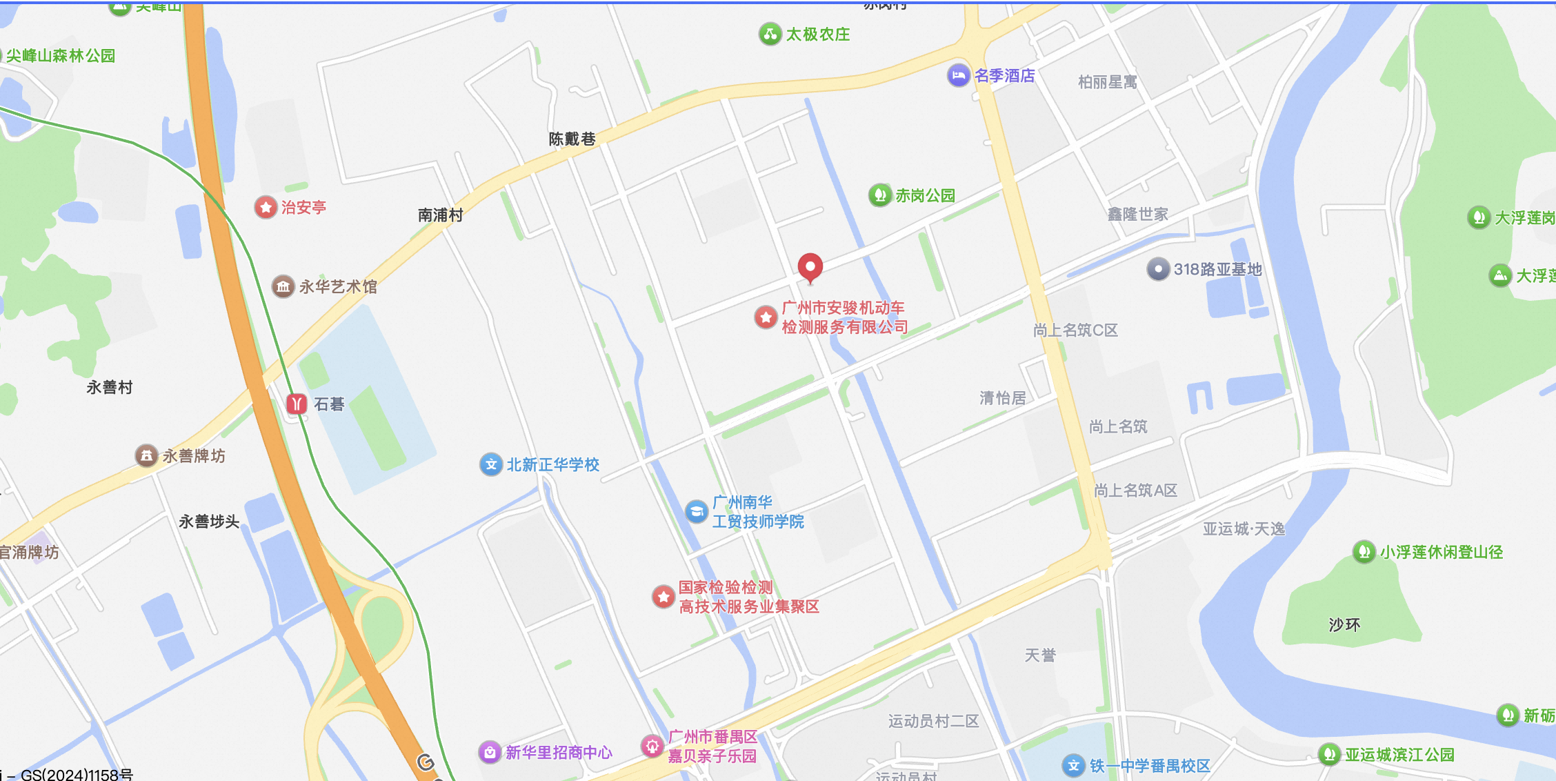 广东易今智能科技有限公司 地图