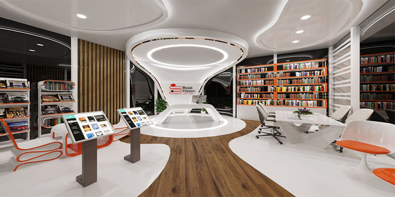 27寸触摸自助借还书机如何助力图书馆智能化升级