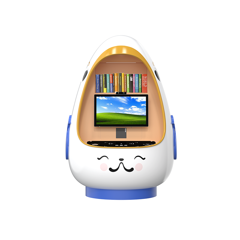 自助借书机卡通版 - 易今科技智能自助终端