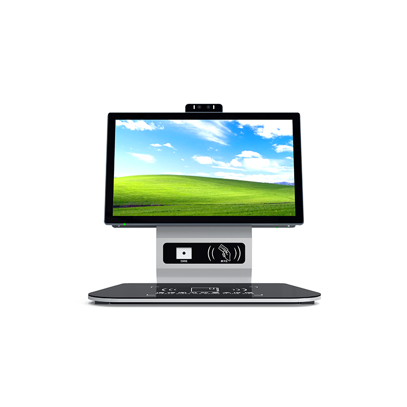 双屏馆员工作站